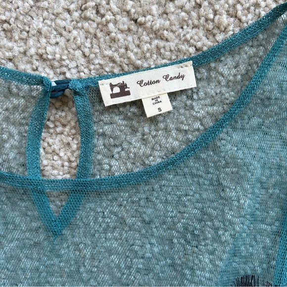 ModCloth | Lace & Mesh Formal Dress - Picture 2 of 5